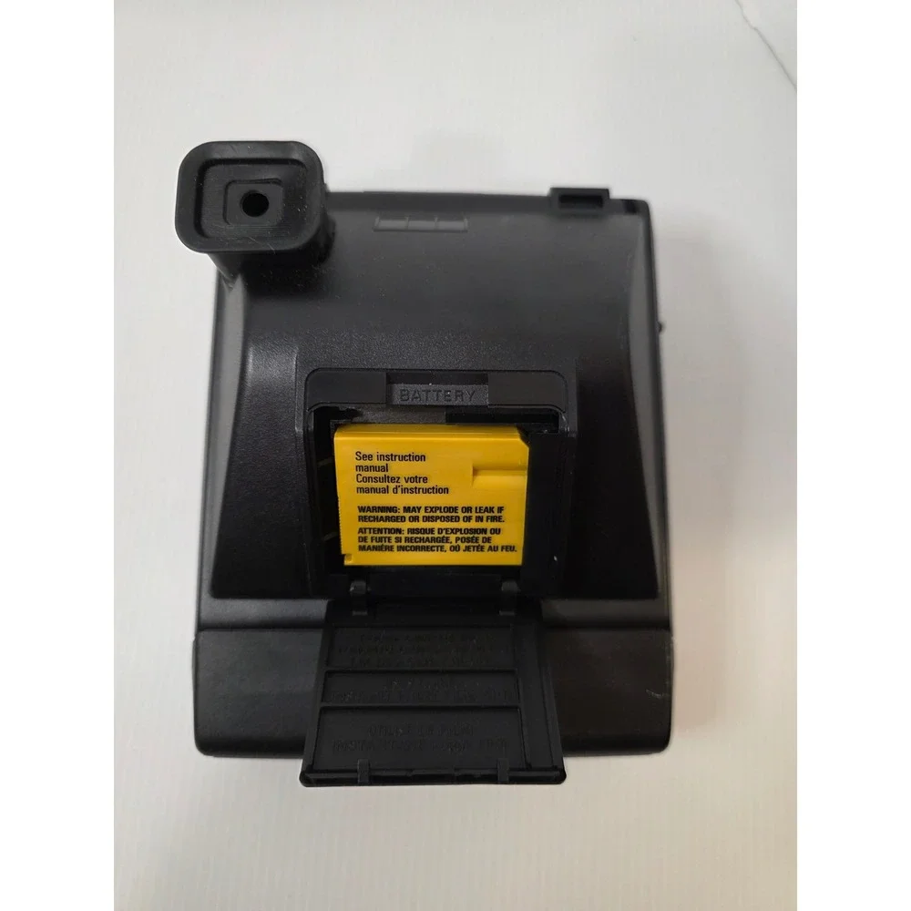 Kodak Colorburst 50 Vintage Instant Camera Black Rainbow Logo Canada Powers On